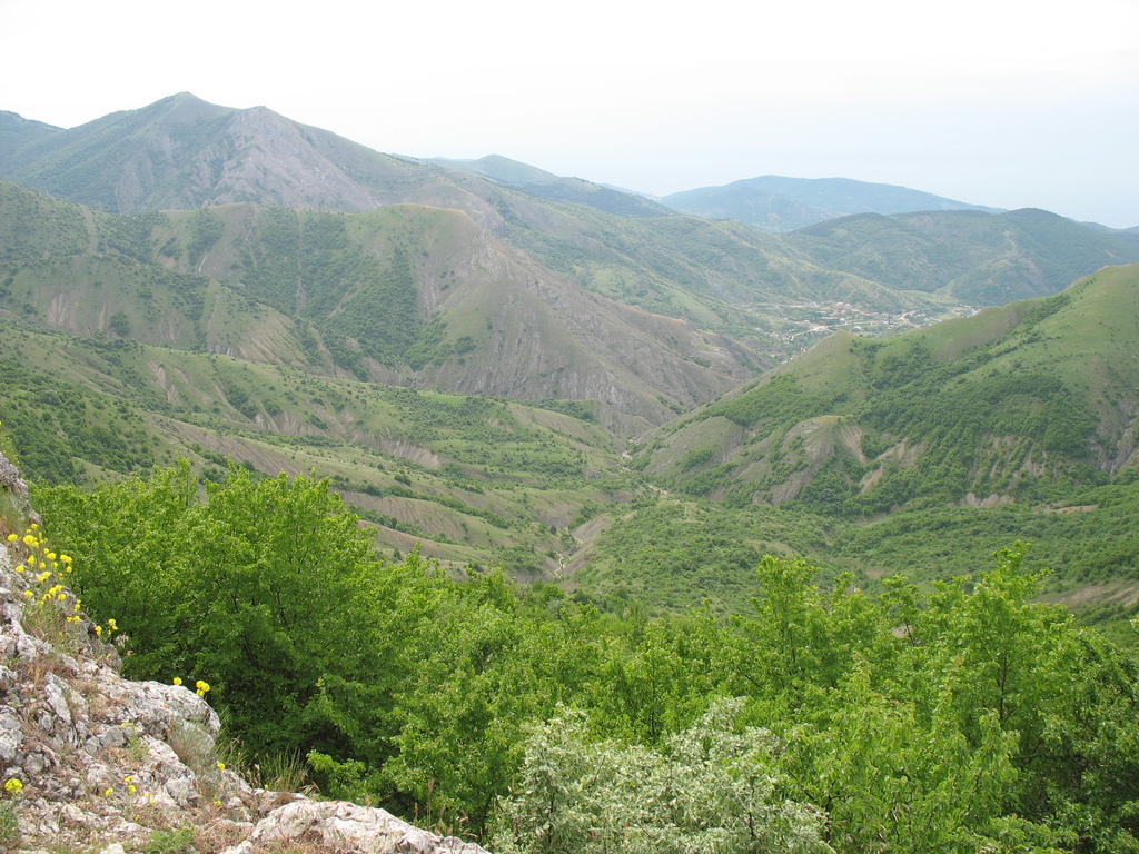 Вид на урочище сверху